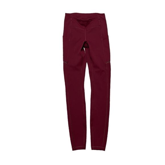 LULULEMON Speed Up Tight 28" Deep Rouge Size 2 - Picture 4 of 12